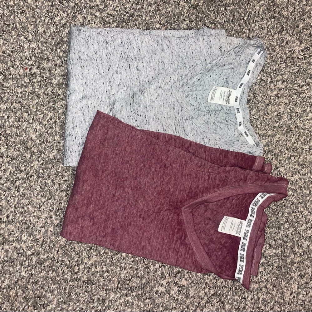 Gray and Maroon T-Shirts